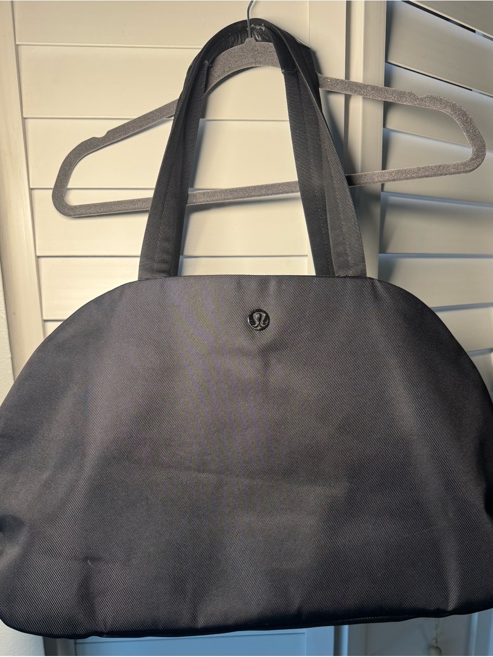 lululemon athletica Black Duffel Tote